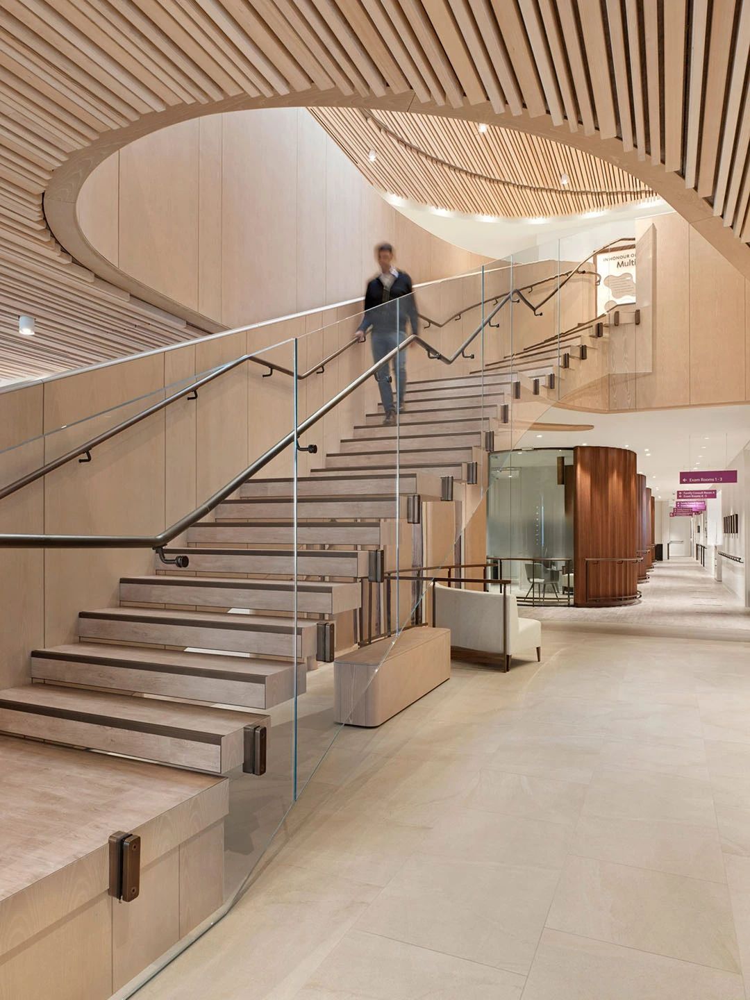 加拿大 Barlo MS 中心室内设计丨Hariri Pontarini-4