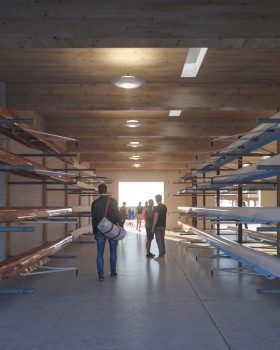 为Muiden的皇家荷兰帆船和划船俱乐部设计划船俱乐部新建筑丨VOCUS