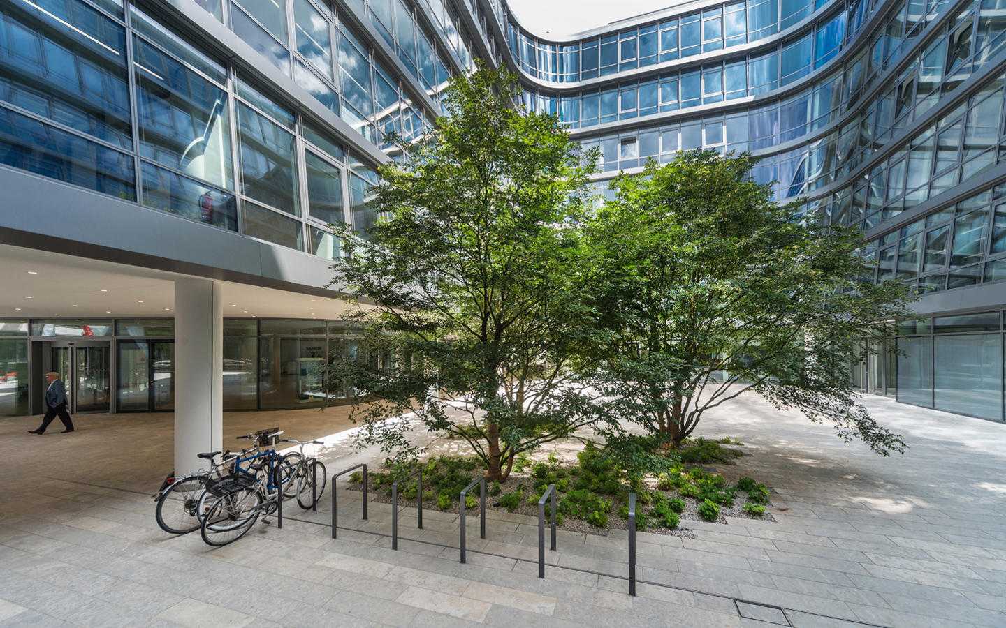 德国慕尼黑西门子总部公共庭院设计丨Henning Larsen 建筑师-5