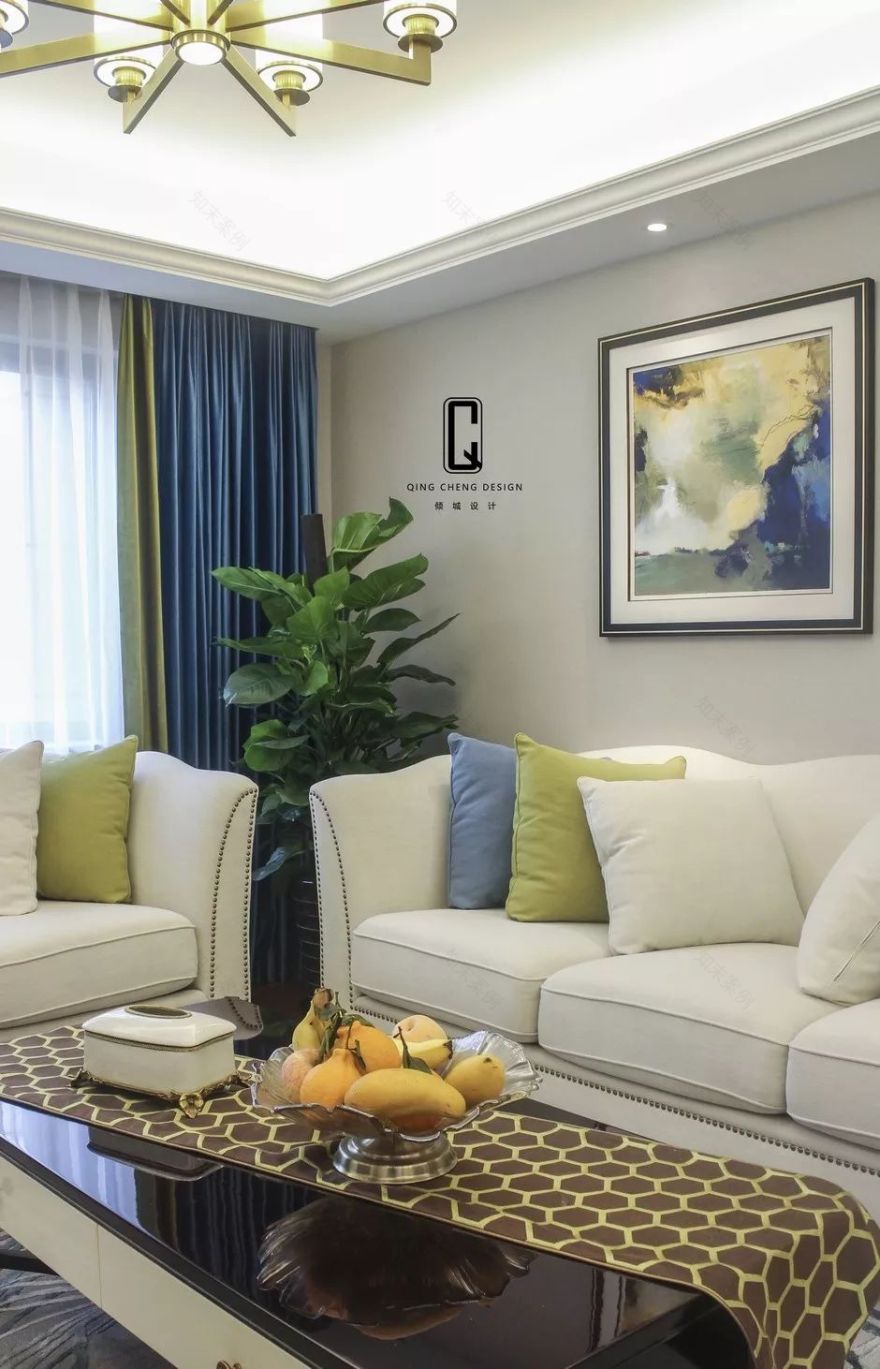 《春风十里》蓝黄搭配,自然简约,体现生活热爱-49