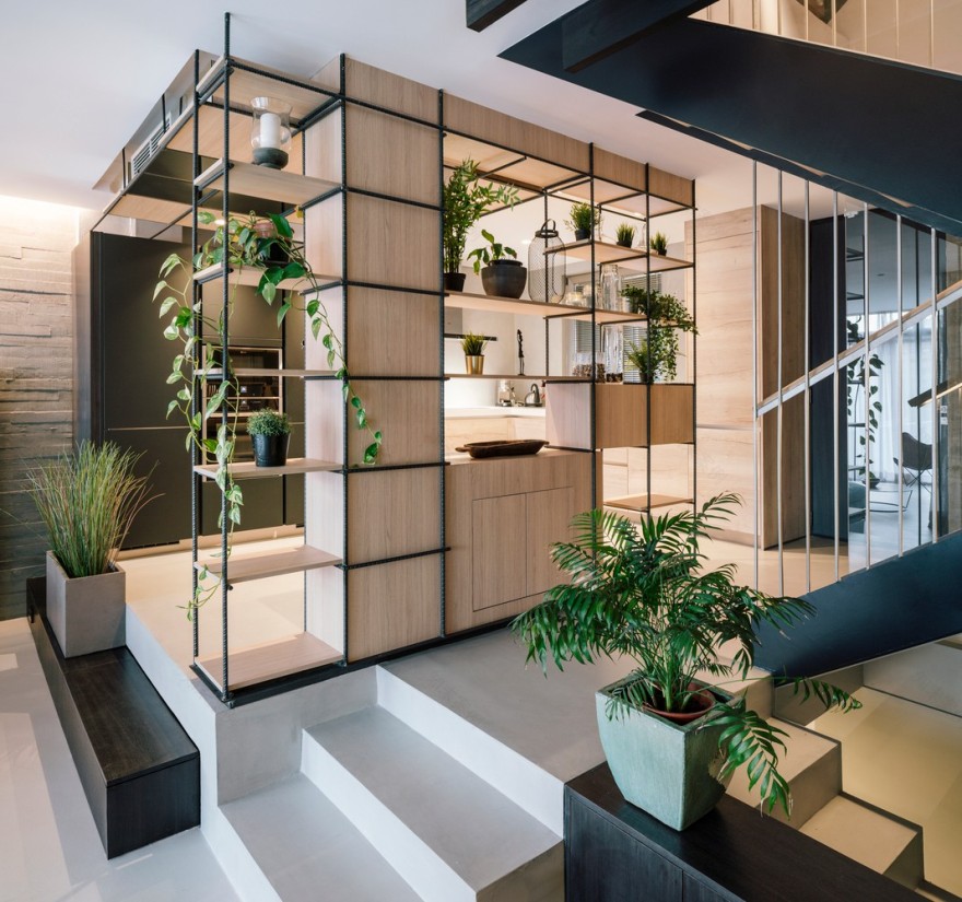 马德里锯齿形屋顶住宅-14