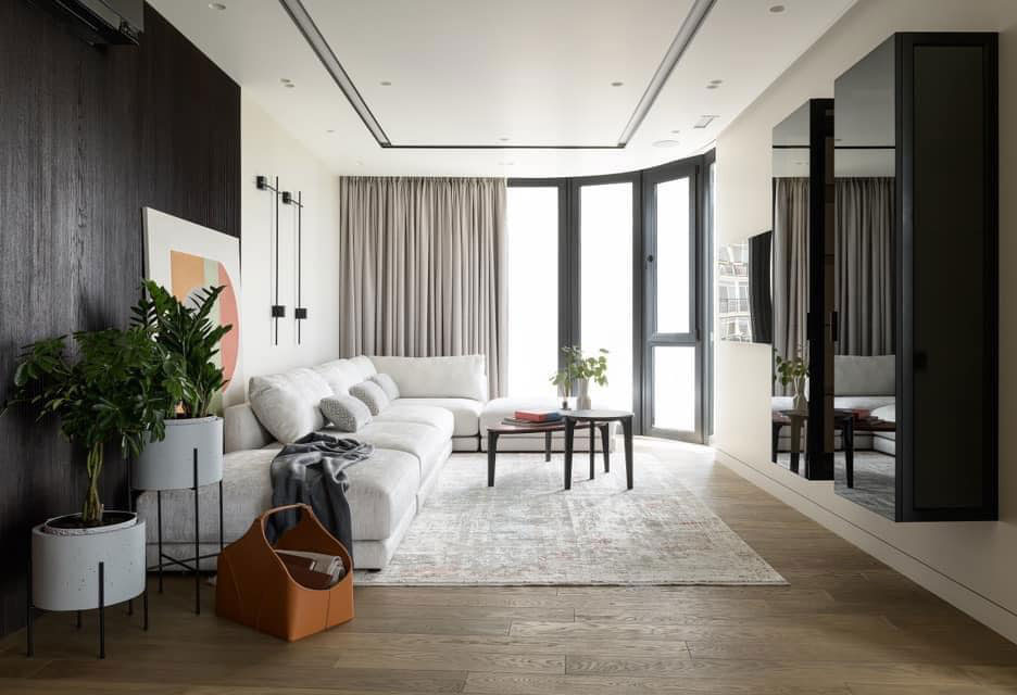 基辅现代公寓 | 简约设计与美景的完美融合-1