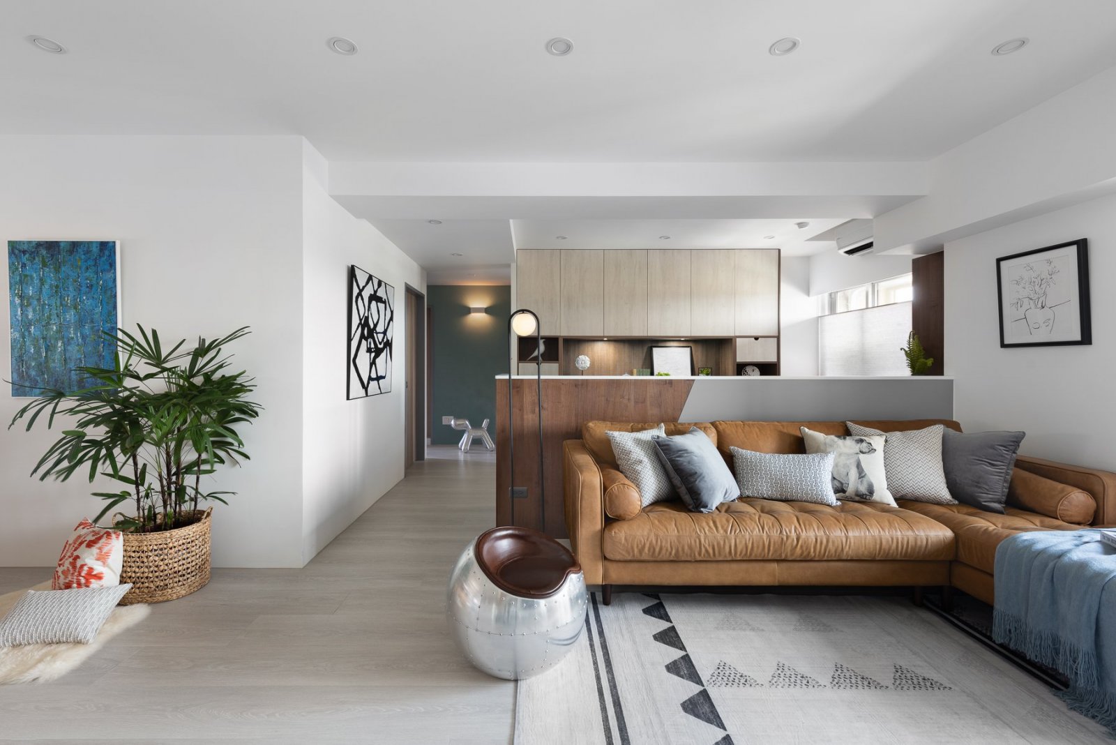 现代简约家居空间  知域设计-1