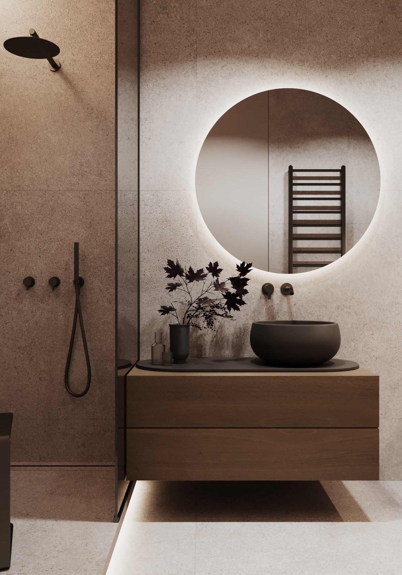 高级灰色系小空间公寓设计-18