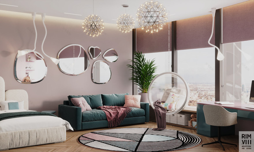 “Звездное небо над головой”室内设计项目丨RIM.VIII 建筑工作室-19