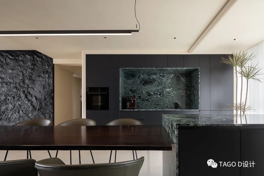 杭州君临天下极简诧寂风格大平层设计丨中国杭州丨浙江天工装饰工程有限公司 TAGO D 设计工作室-37