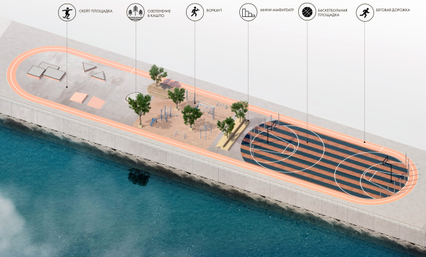 ЖК “Now” 小区环境美化项目-77