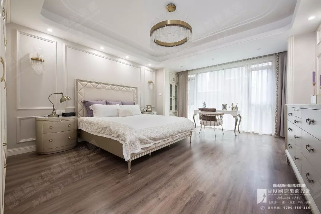 美式轻奢装修风格【百步亭金桥汇】 | 典雅精致,低调奢华-28