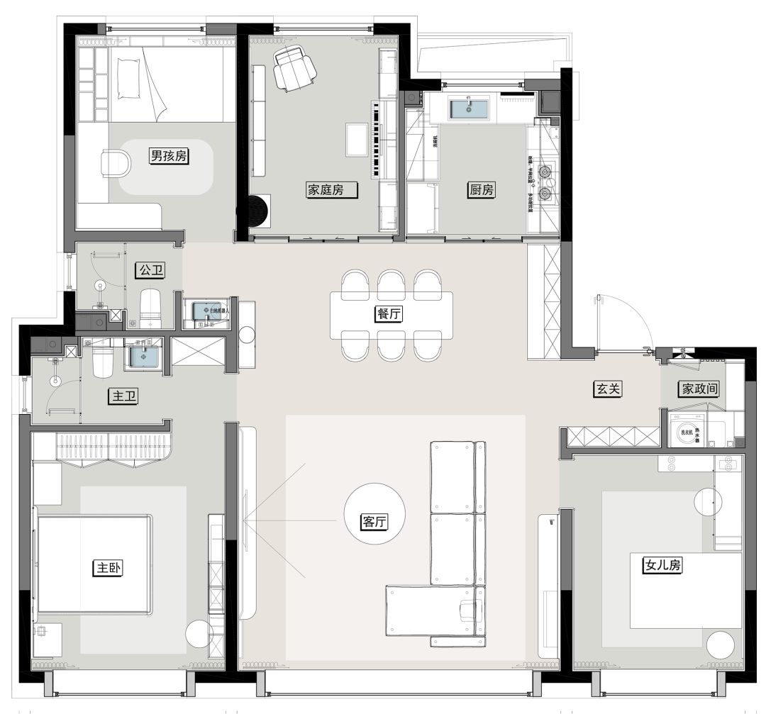 首发x大倉设计|中海正太广场:解构空间，重塑艺术栖居-55