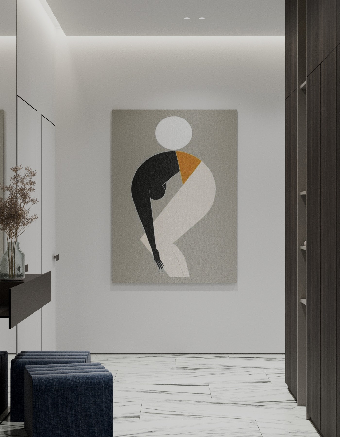 圣彼得堡 105㎡住宅设计丨俄罗斯圣彼得堡-1