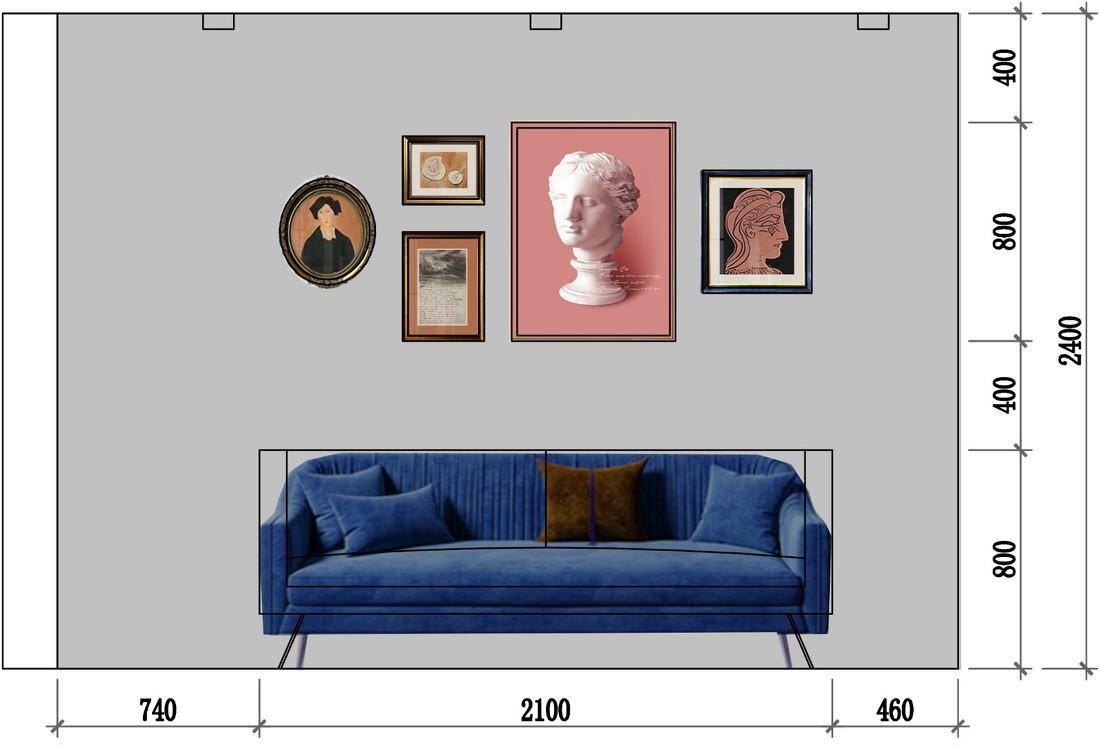 98 平米现代轻奢四房改造,设计师用心打造蓝粉主题空间-156