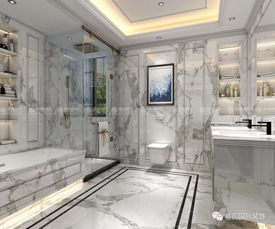 欧式新古典风<爱丁梵舍> | 武登高设计师的简约奢华演绎-50