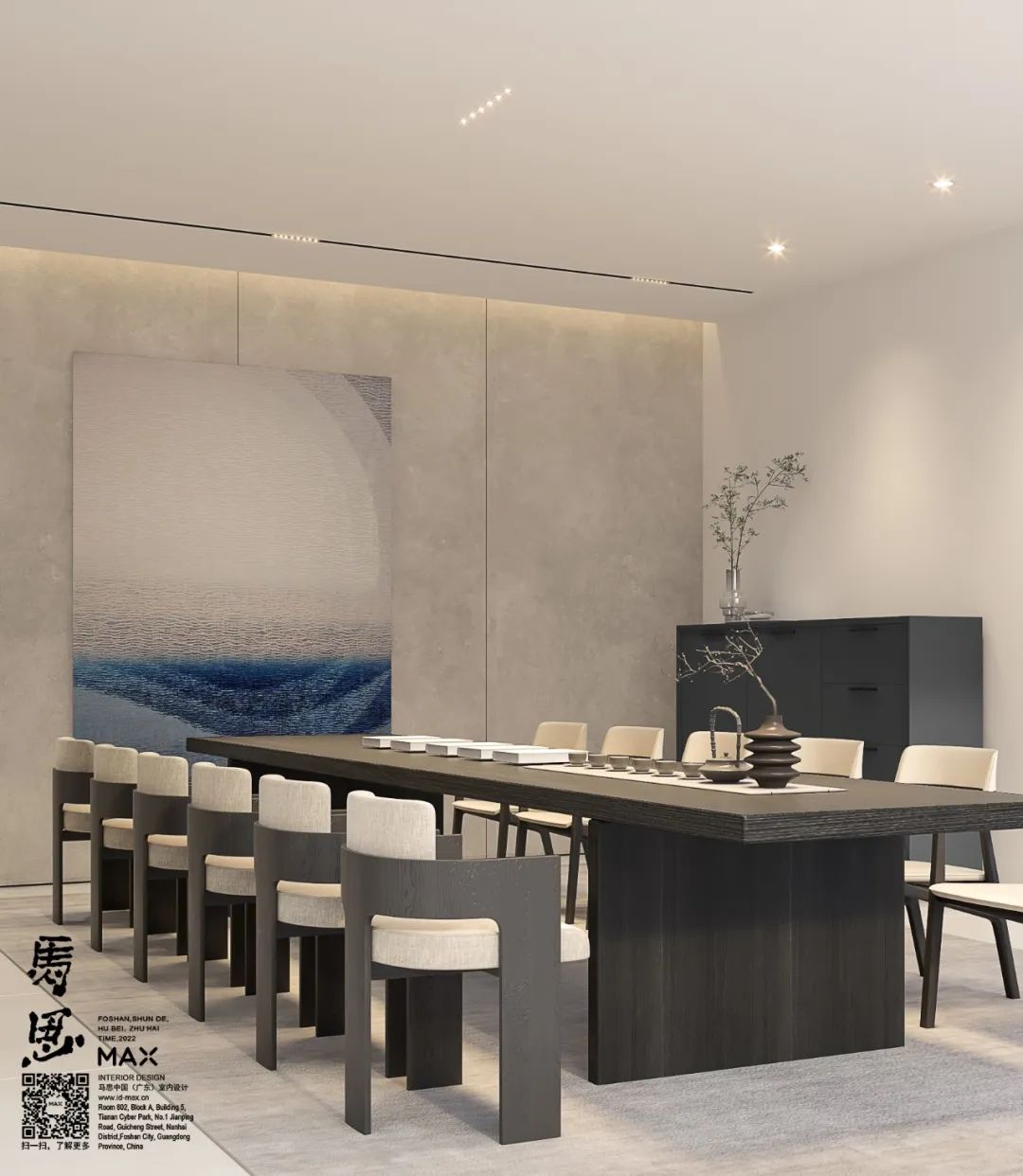 山水诗意 · 马思室内设计的私人会所丨中国襄阳-35