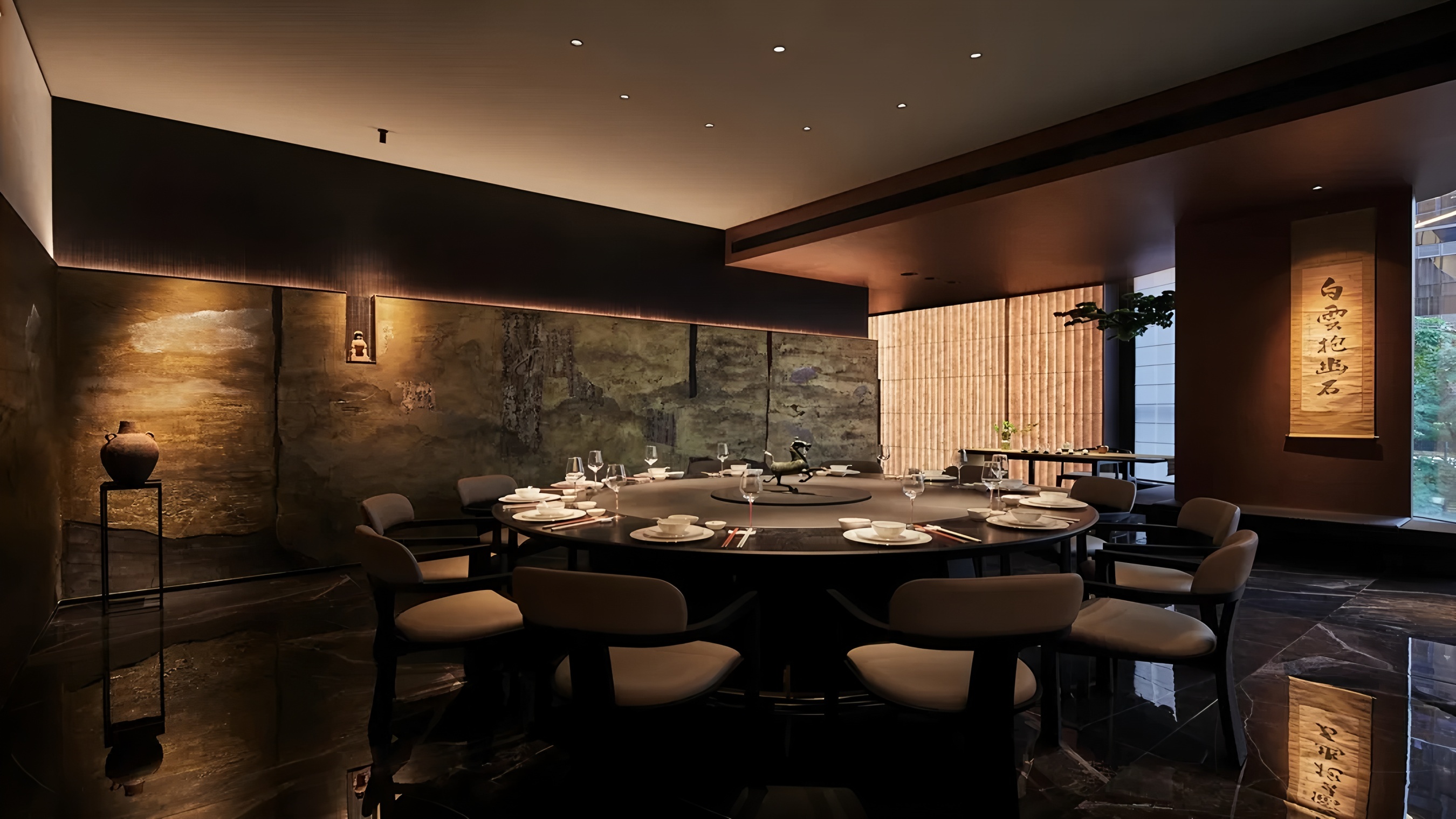 浙江义乌铂金港澳门海鲜姿造餐饮丨中国金华丨构造空间设计,森川设计,春晓软装设计-44