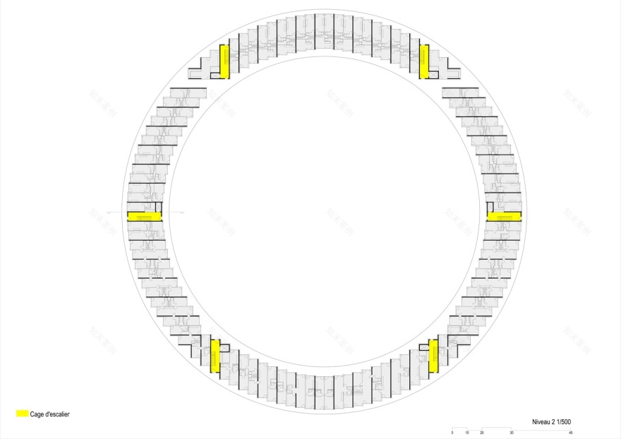 瑞士“旋涡”学生公寓丨瑞士洛桑丨Dürig AG,Itten+Brechbühl AG-42