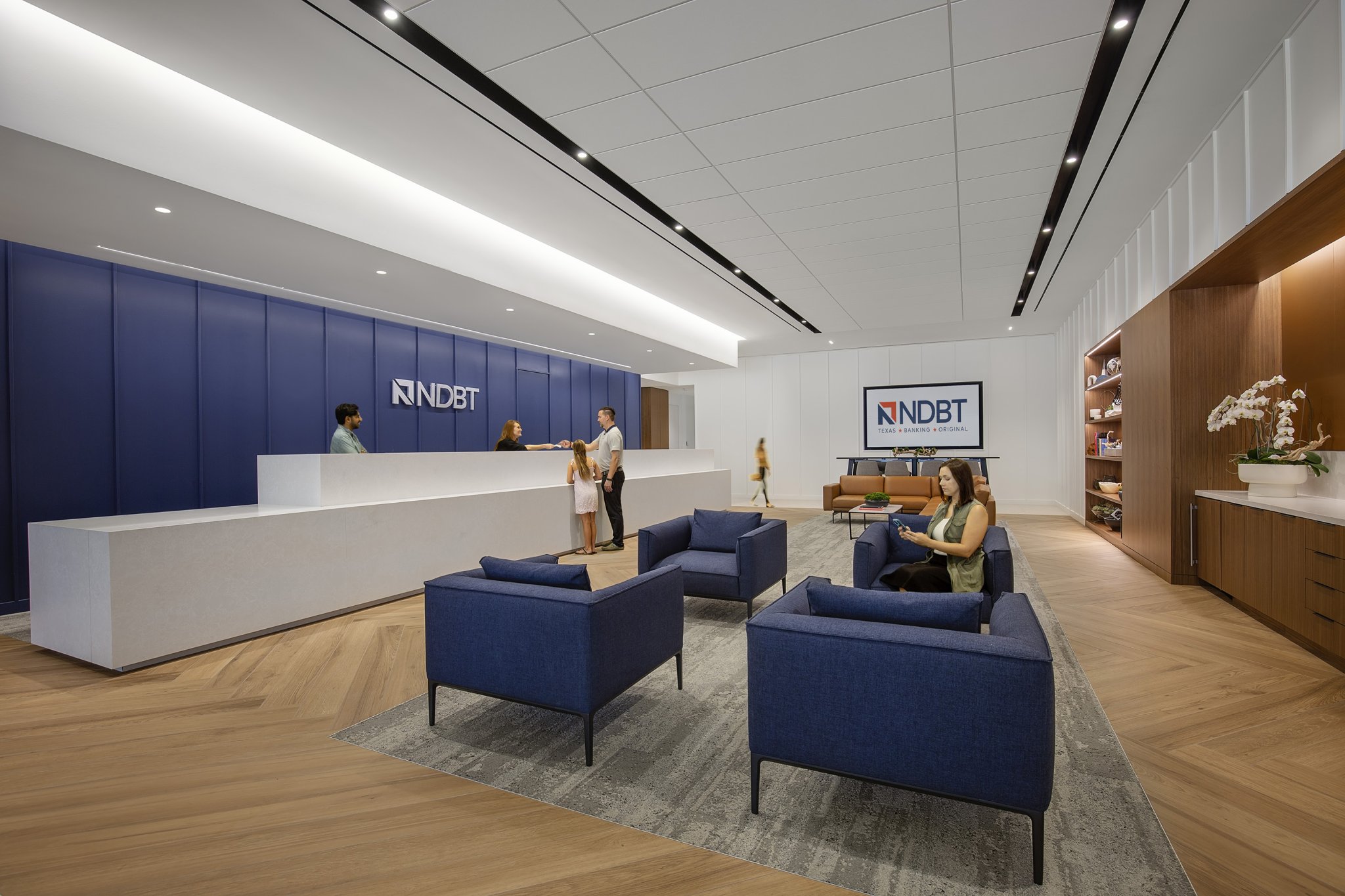 NDBT 总部及达拉斯银行中心改造丨美国达拉斯丨Gensler 和 Pacific Builders-10