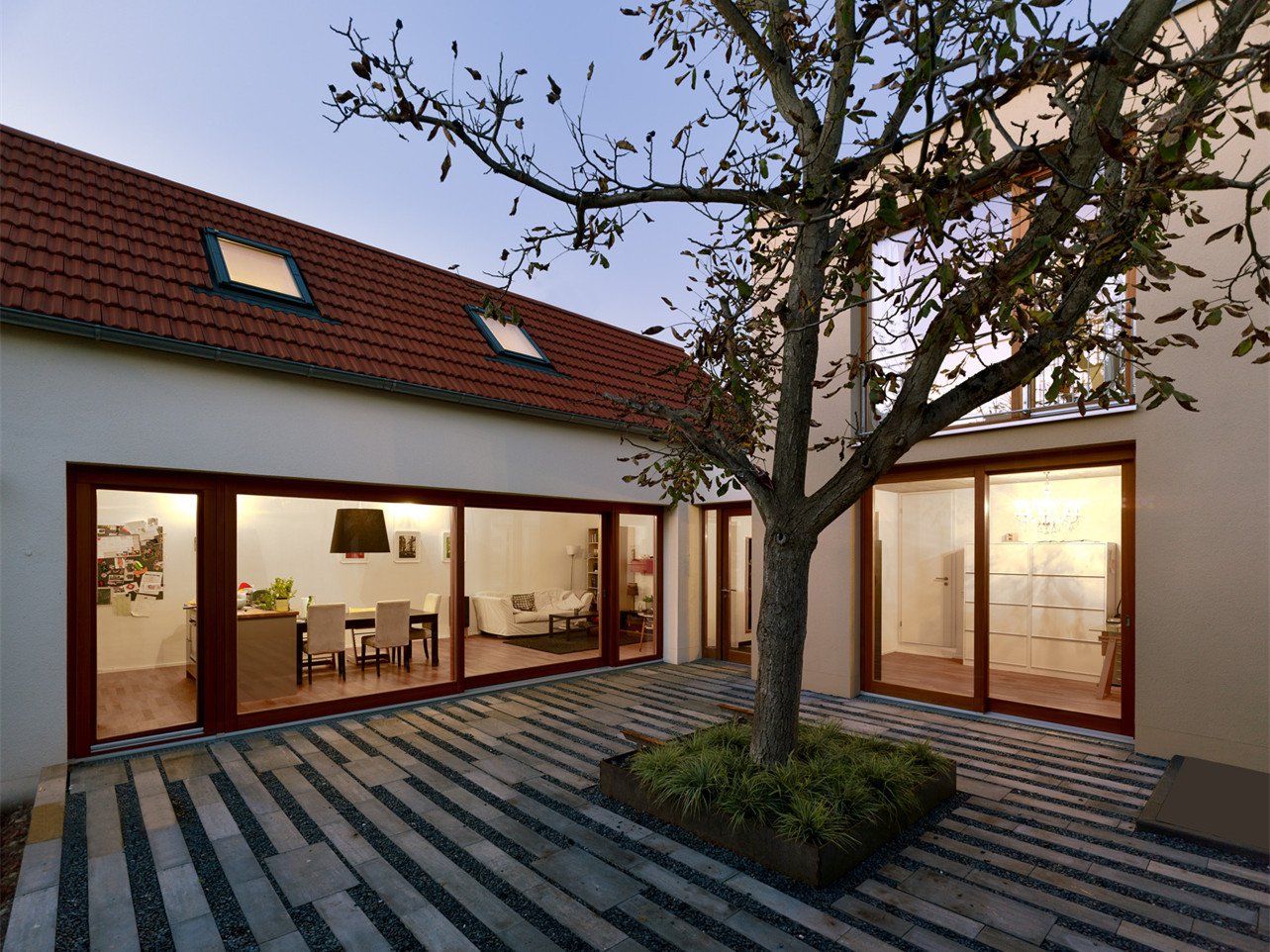 德国布登海姆 MS 住宅_融合传统与创新的乡村住宅设计-7