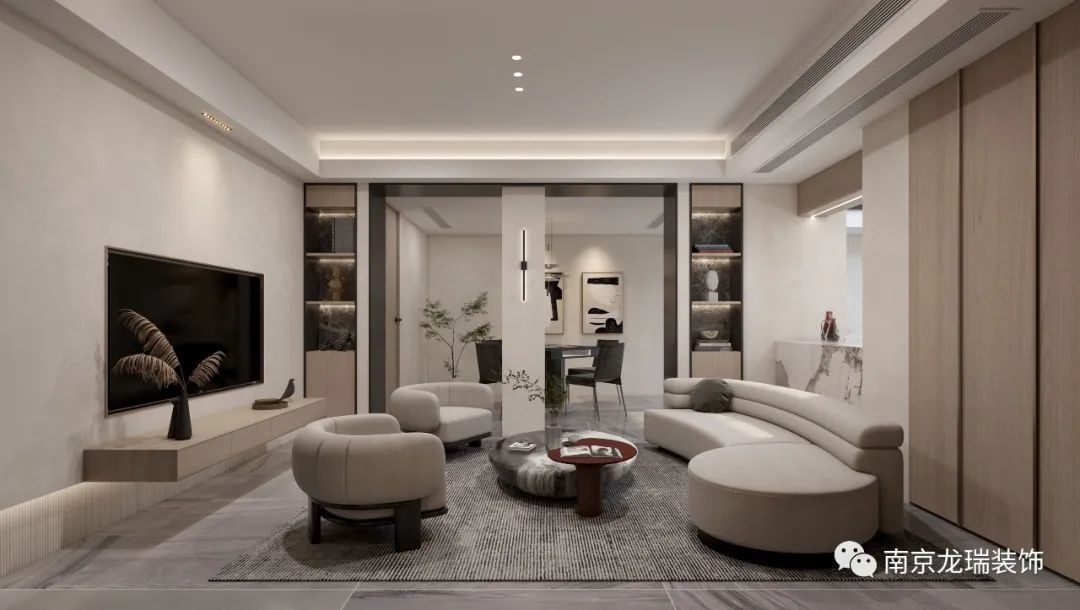 简约风格别墅设计丨龙瑞原创空间-0