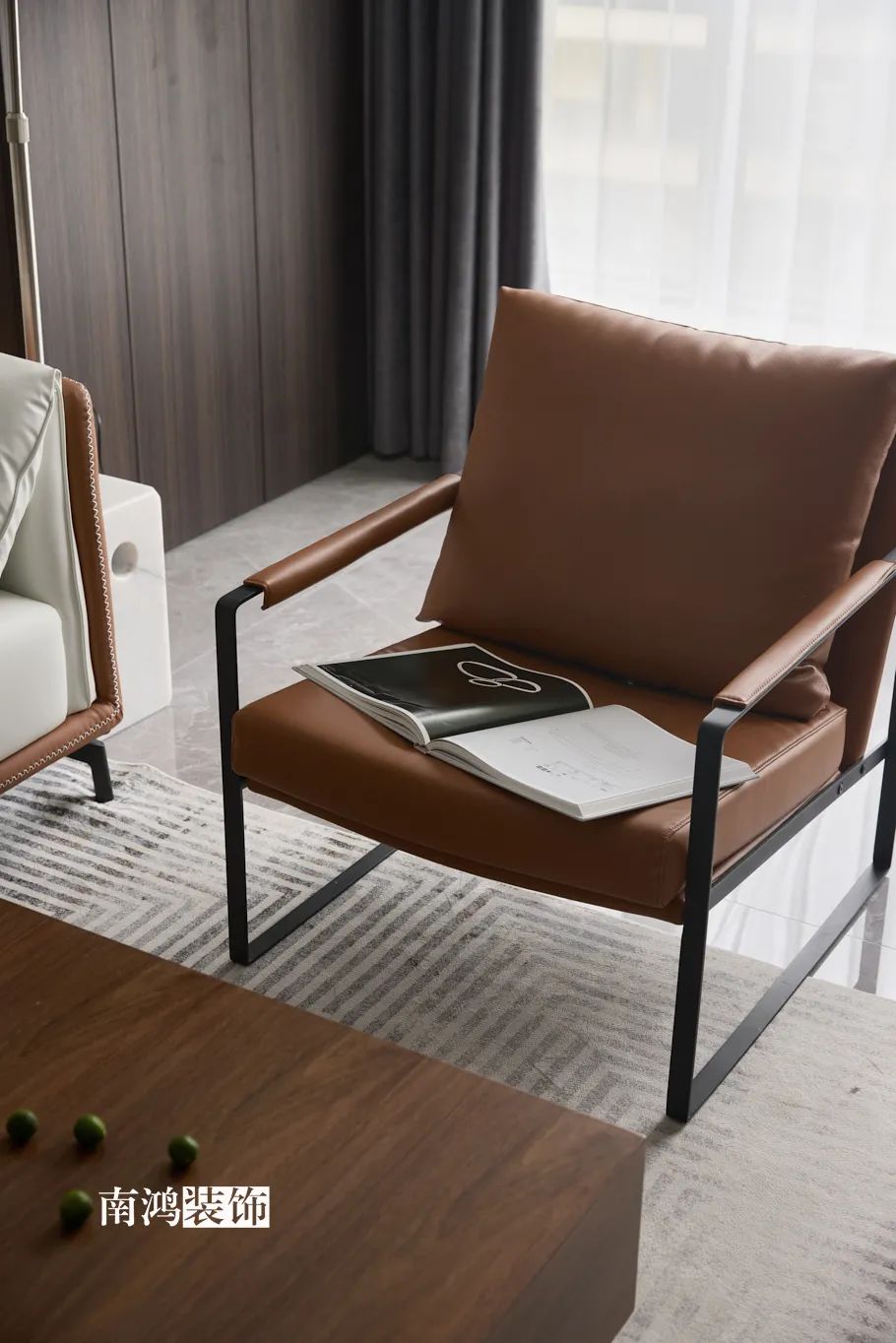 枫桥里现代简约黑白灰家居设计丨浙江南鸿装饰-31
