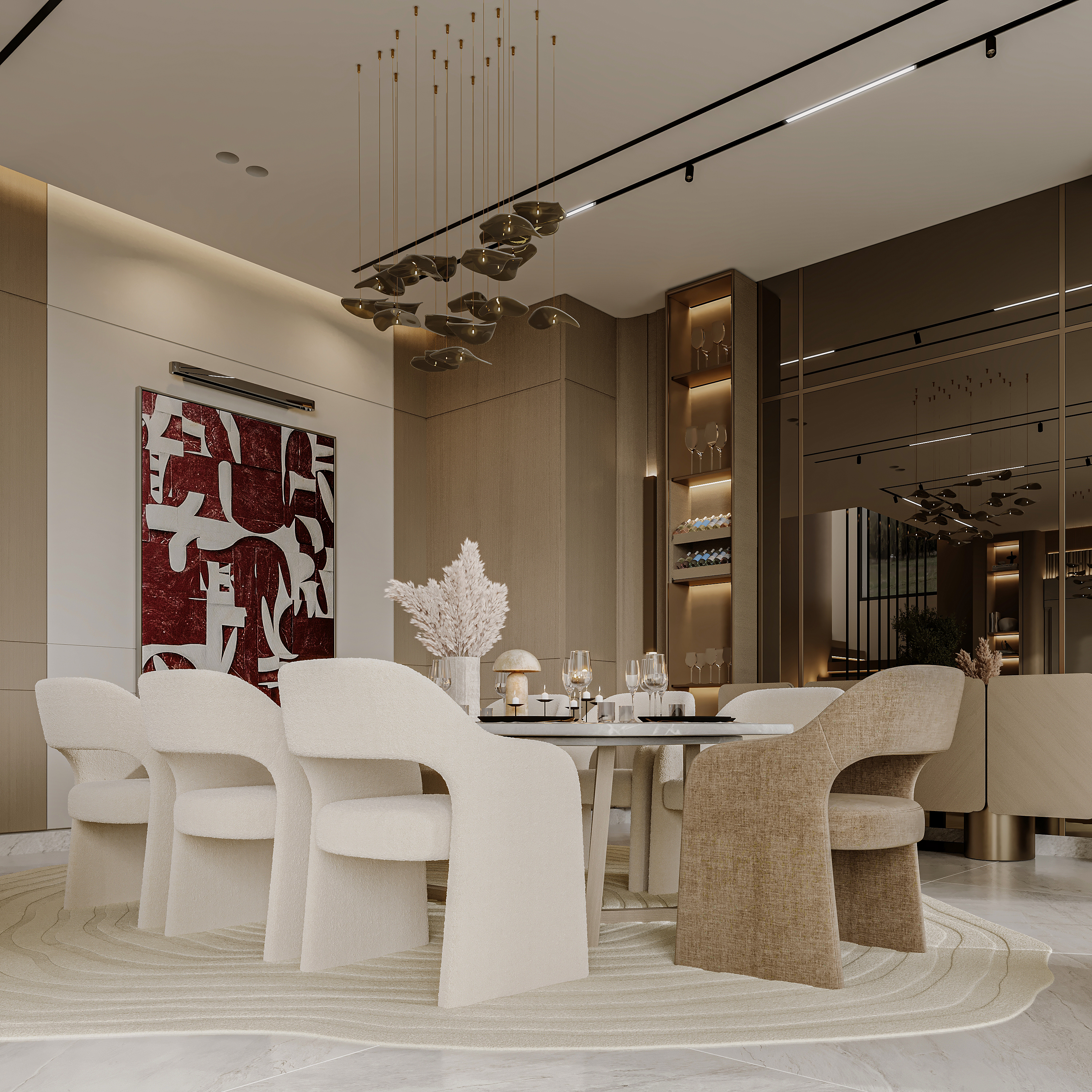 大厅室内设计丨KT_DESIGN STUDIO-26