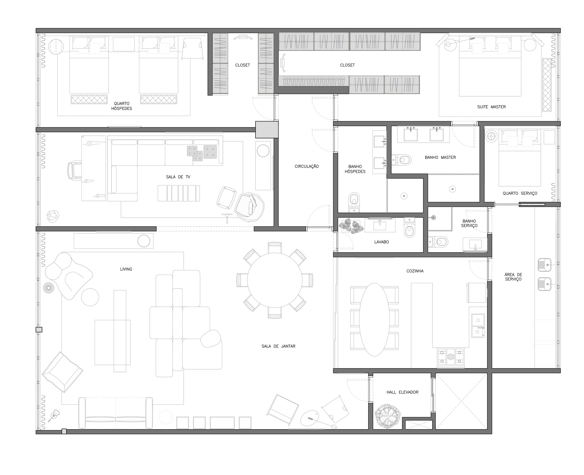 民族联合公寓丨巴西丨Navarro Arquitetura-5