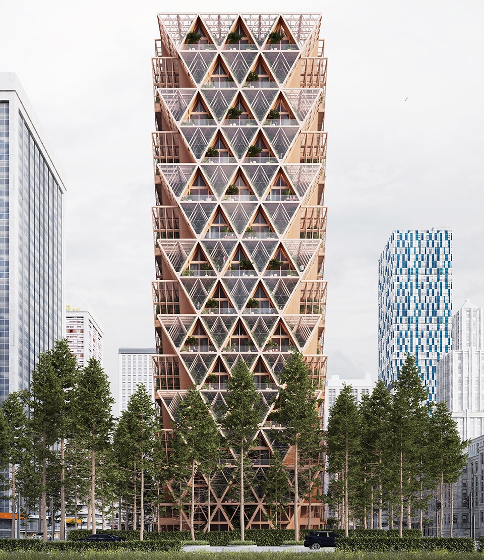 城市中的垂直农场 | 模块化建筑与农业的共生-12