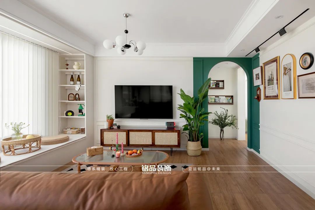 墨绿奶油的邂逅 · 95 后美女教师的复古之家丨铭品装饰-25