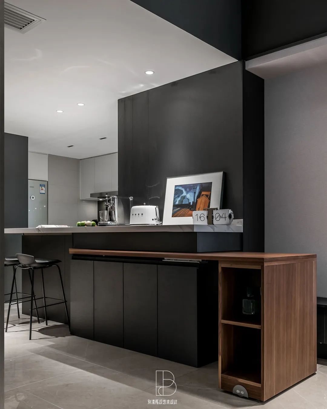 别漾陈设|穿梭于黑白灰之中的现代极简空间-39