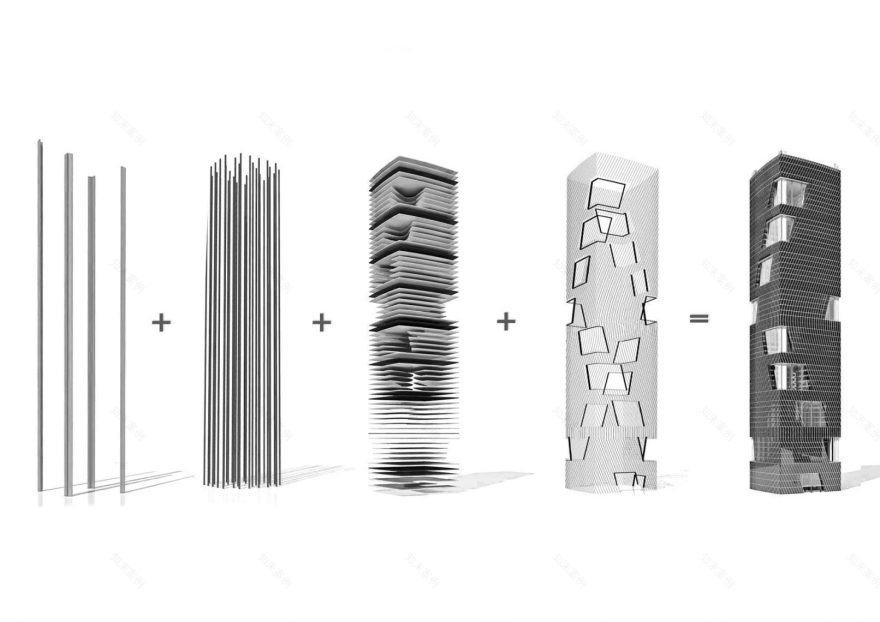 格林威治塔丨美国纽约市丨Matika Architecture-14