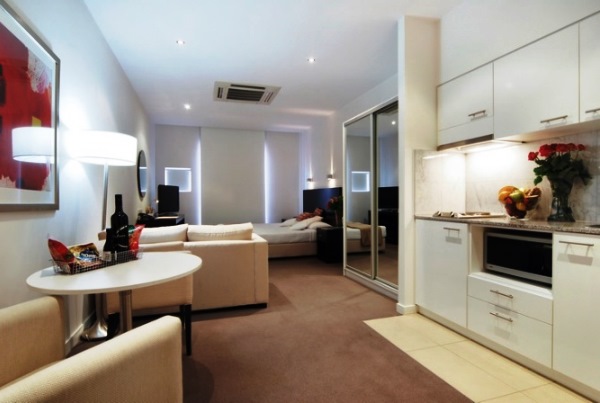 小面积公寓式工作室室内设计-16