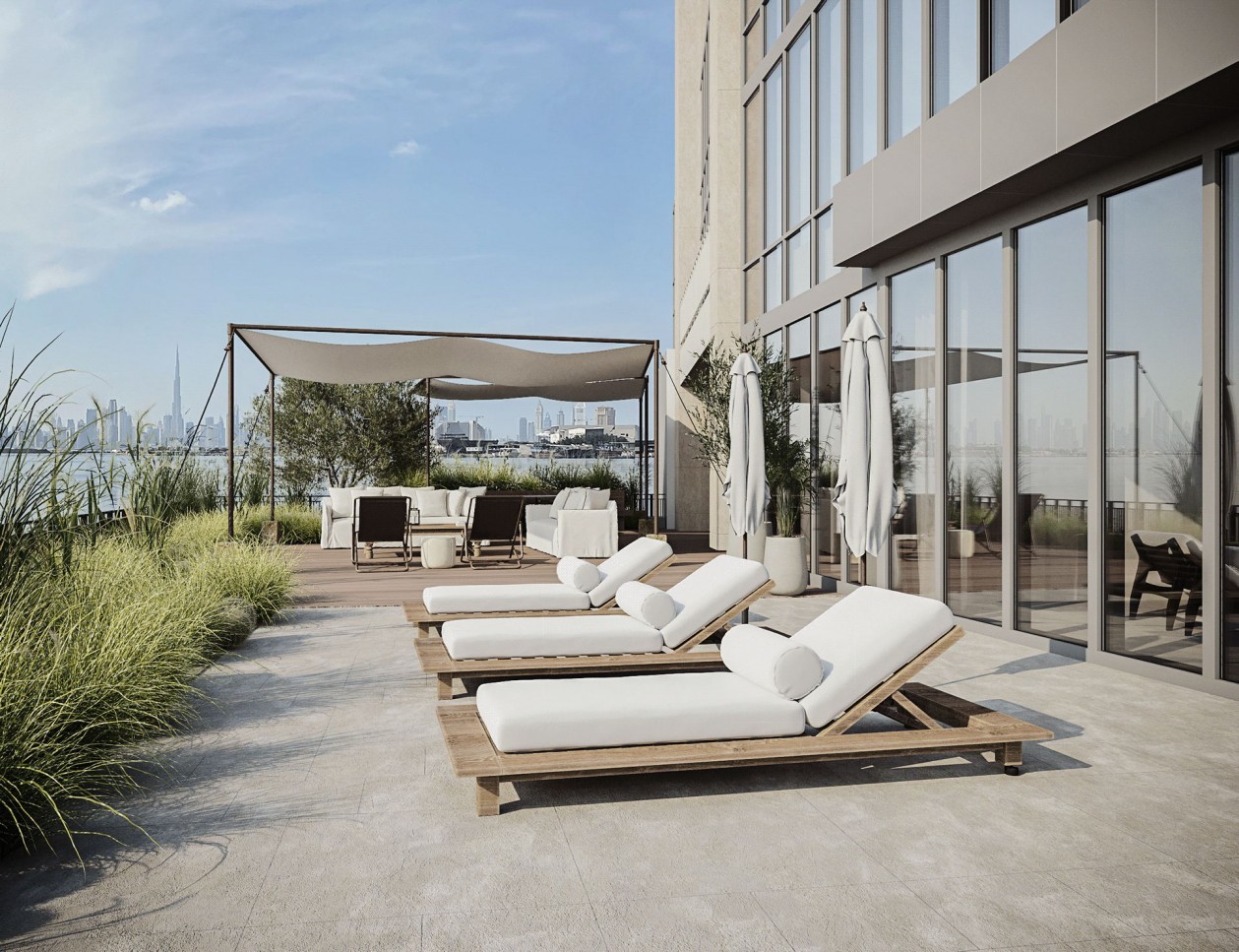 浅灰色+混凝土 超有质感的家！-0