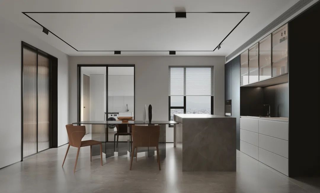 日升暮语·220㎡极简私宅设计丨中国成都丨原色原宿空间设计-38