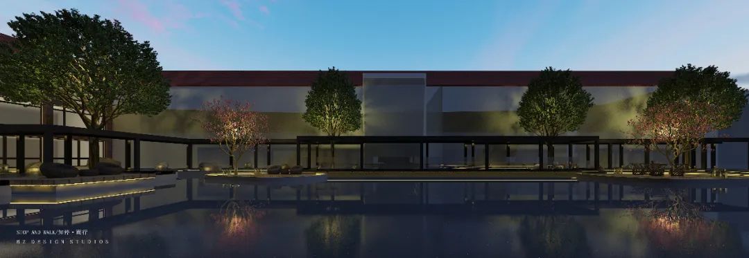 寻古韵之境,品清茶淡然——盐城庭院设计-26