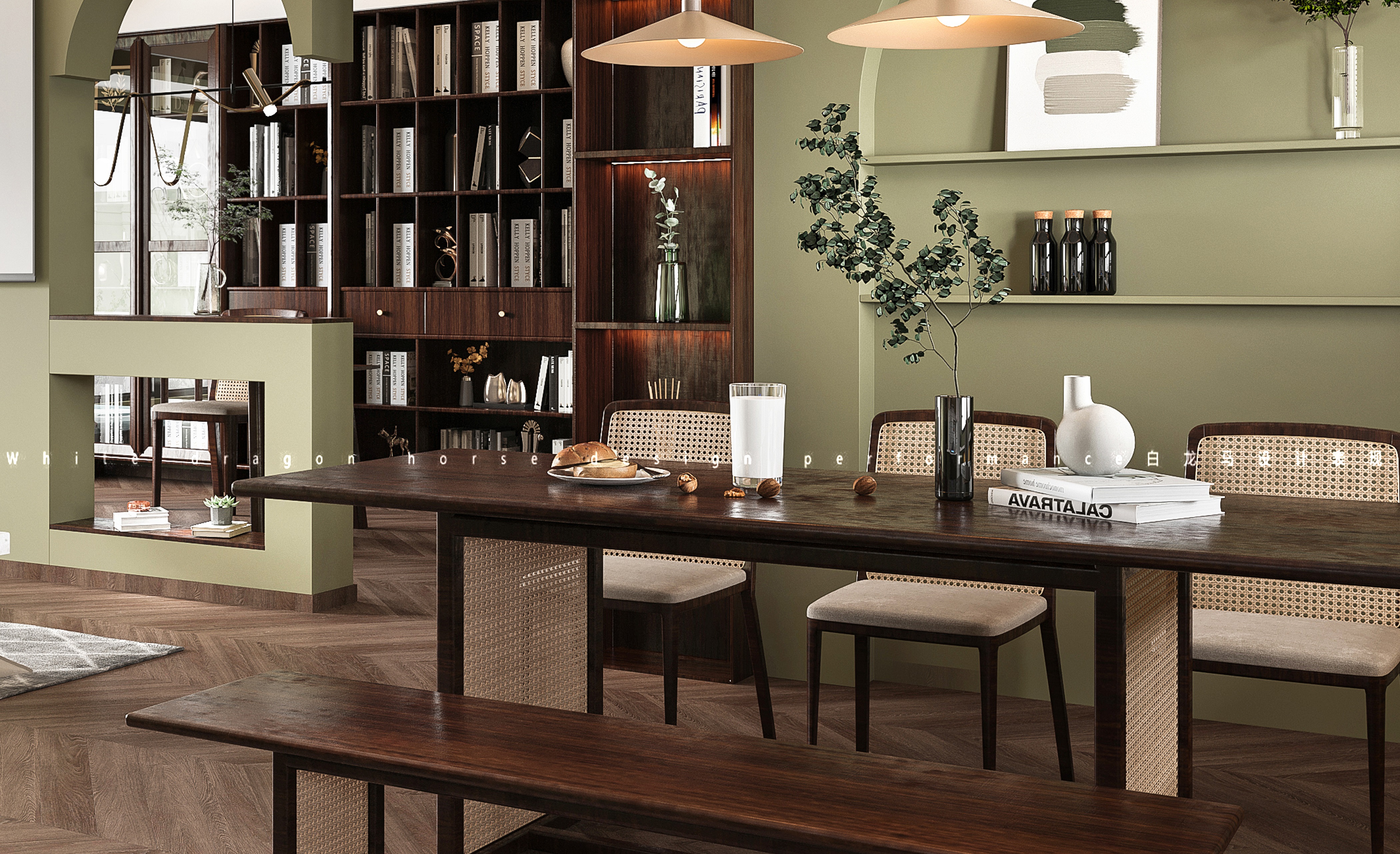 现代田园——白龙马效果图-10