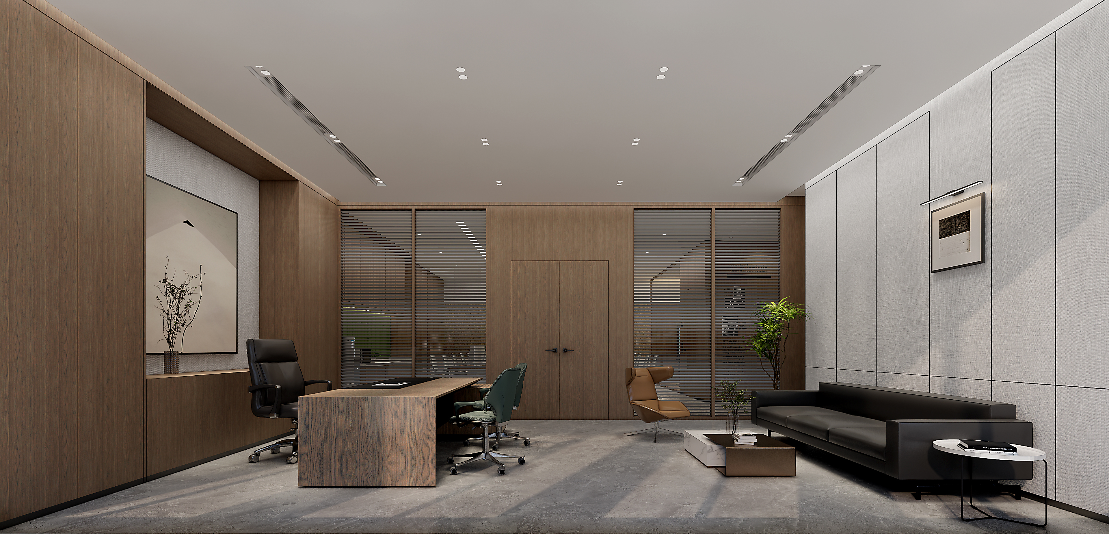 200平办公室设计|引光入室-5