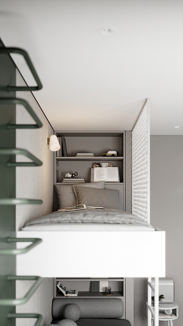 78㎡小空间公寓设计 超精致！-23