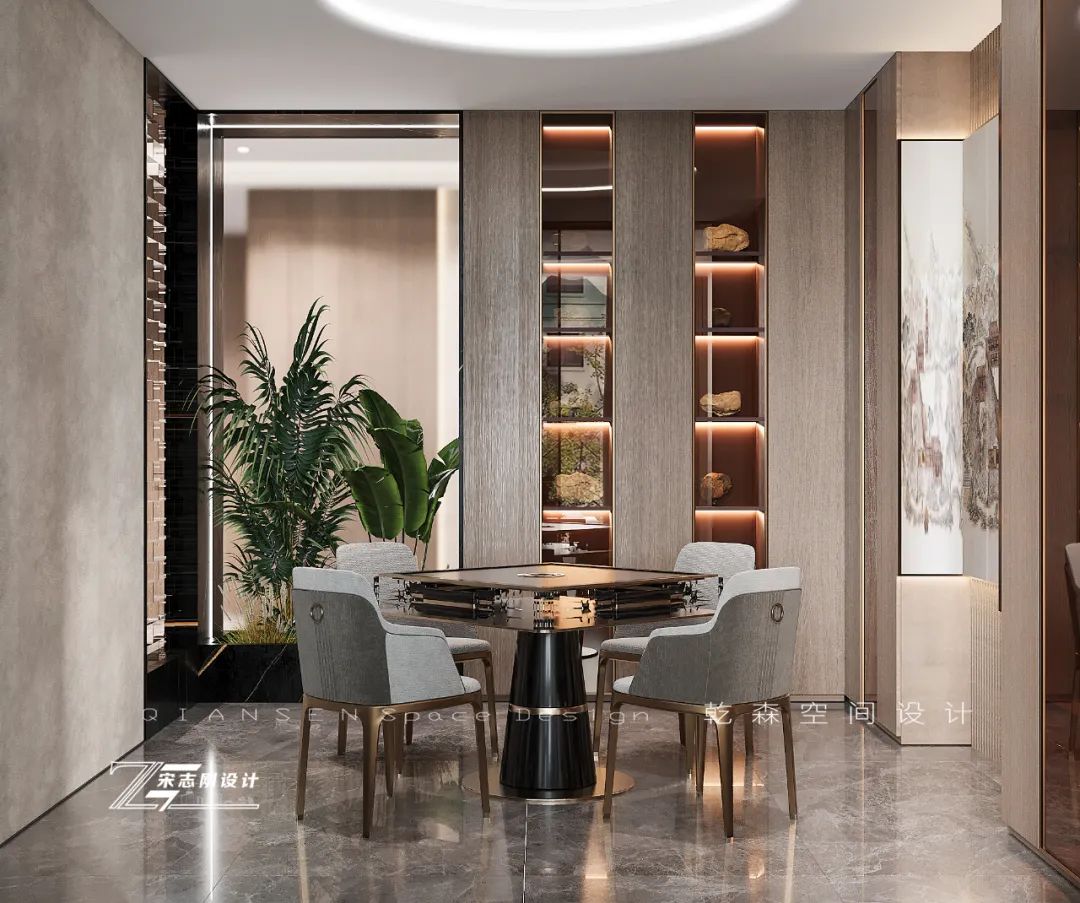 摩登品格自在悠然丨乾森空间设计-37