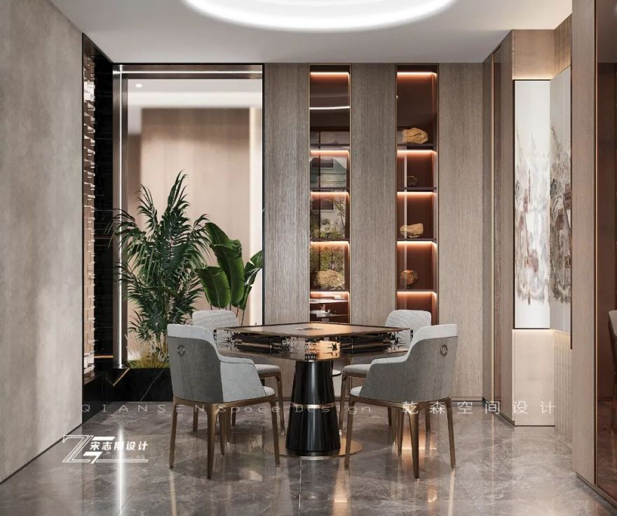 摩登品格自在悠然丨乾森空间设计-37
