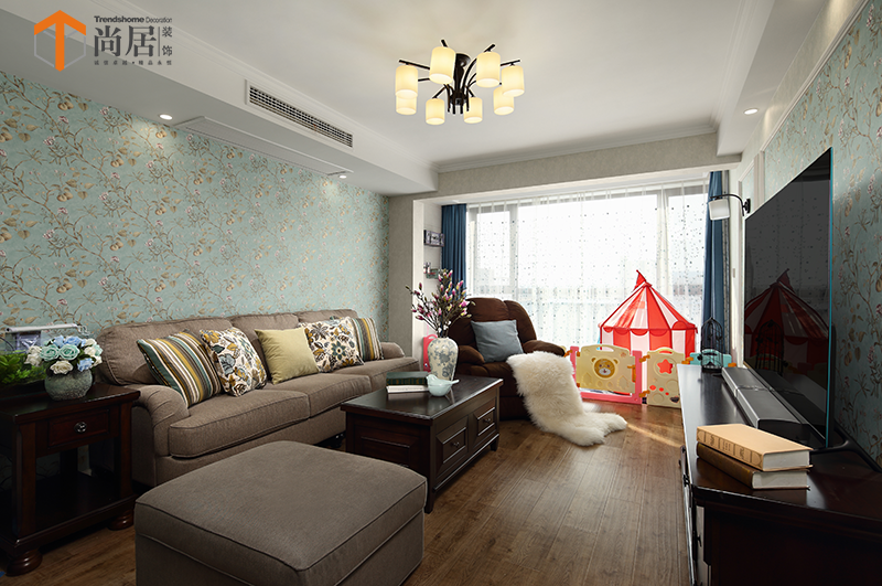 尚居装饰||明通家园||191平||现代美式-8