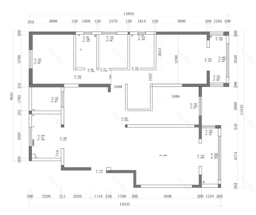 集韵设计|| 西安 160㎡现代简约之家,藏匿收纳空间的秘密-64