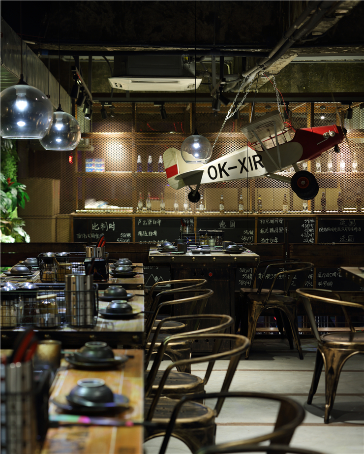 【餐饮空间设计】BONE烤肉店-15