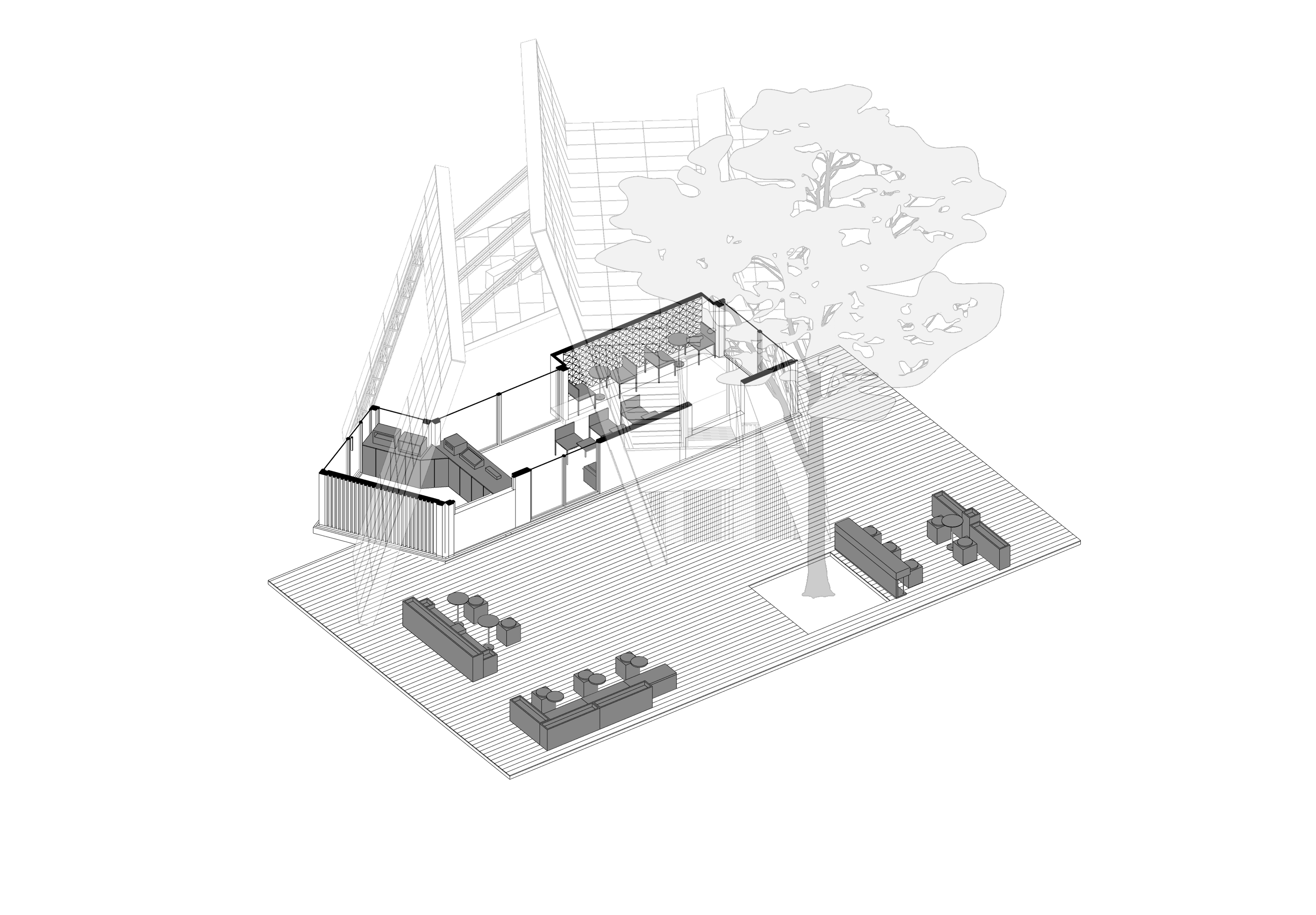 Whatever 咖啡苏州湖滨新天地店丨中国苏州丨平介设计-67