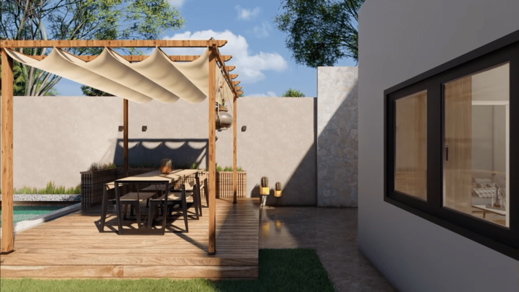 6×12米带泳池房屋设计方案-52