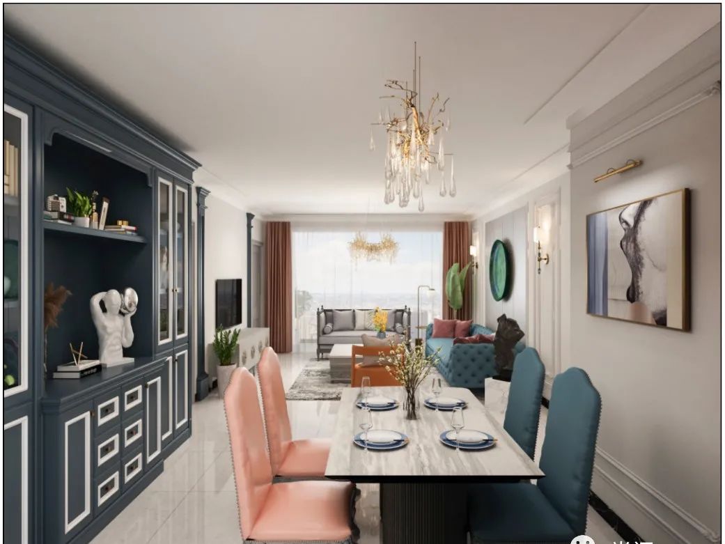 贵阳恒大 167㎡现代混搭风丨中国贵阳丨上海半间设计贵阳分公司-23