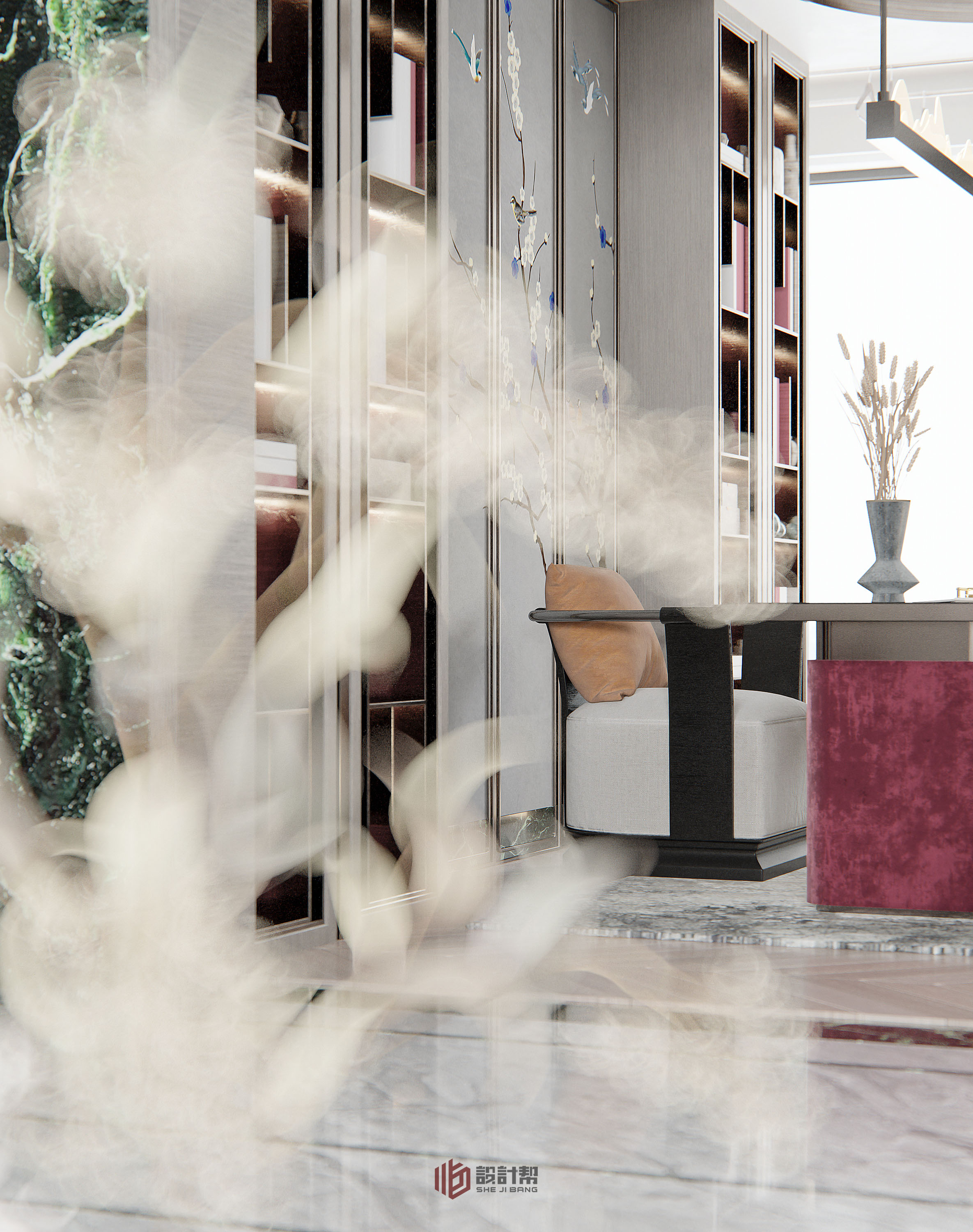 湖南国艺名雕黄琦新作 | 浅酌温柔，岁月静好-17