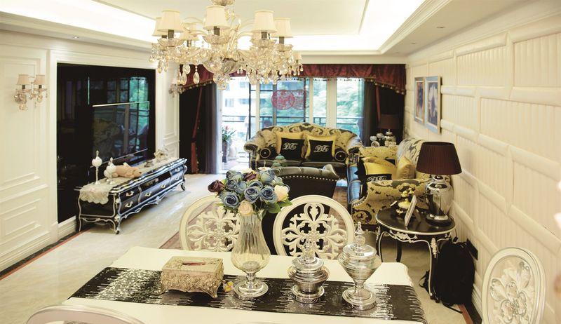 重庆雅居乐国际花园106㎡美式新古典高层洋房设计-11