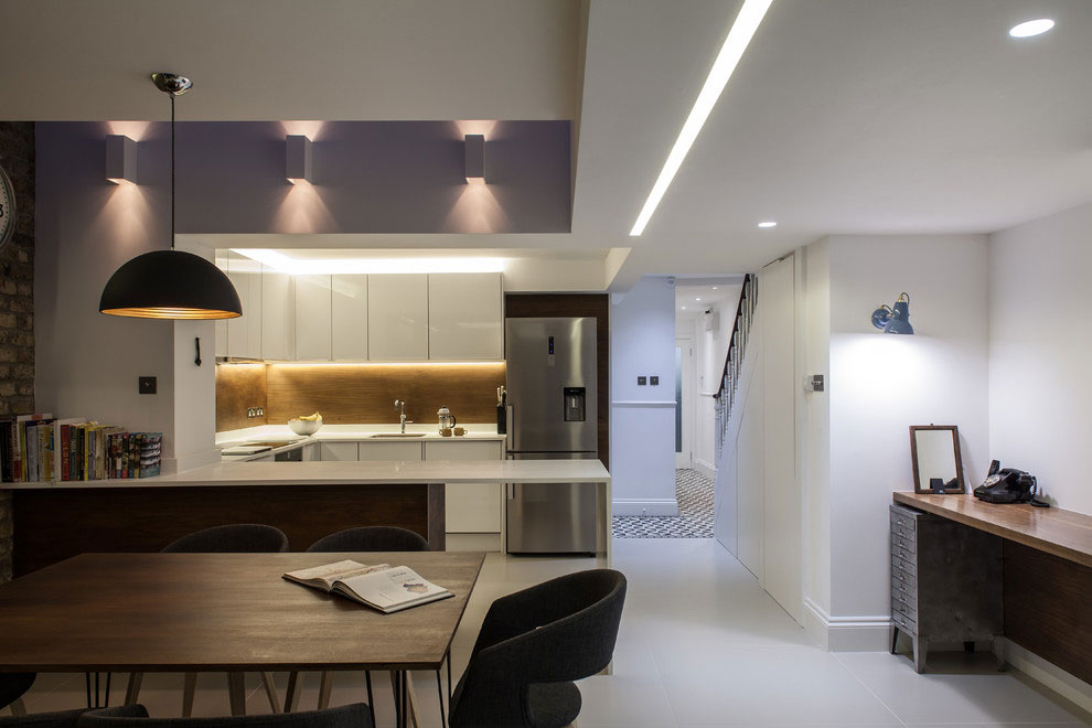 伦敦珠宝商住宅翻新，爱德华兹伦森建筑师的现代设计-35