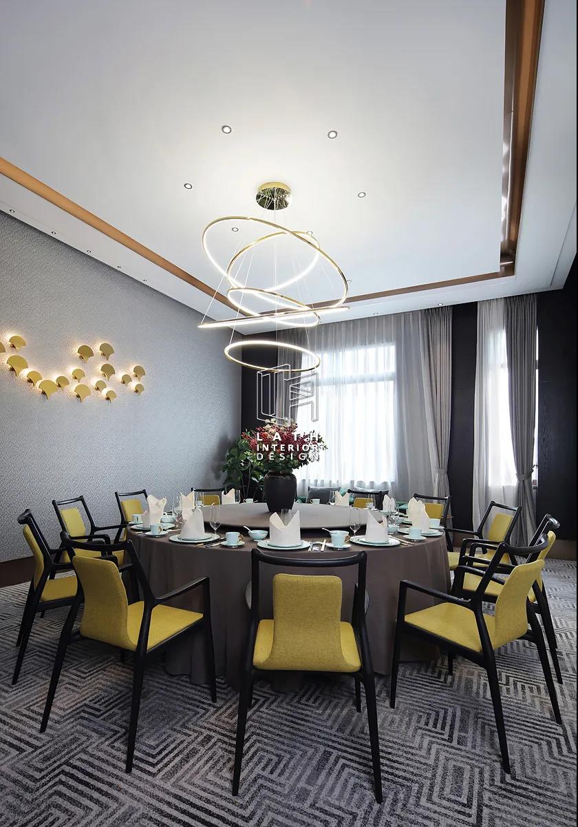 现代 Art Deco 风格餐厅设计-42