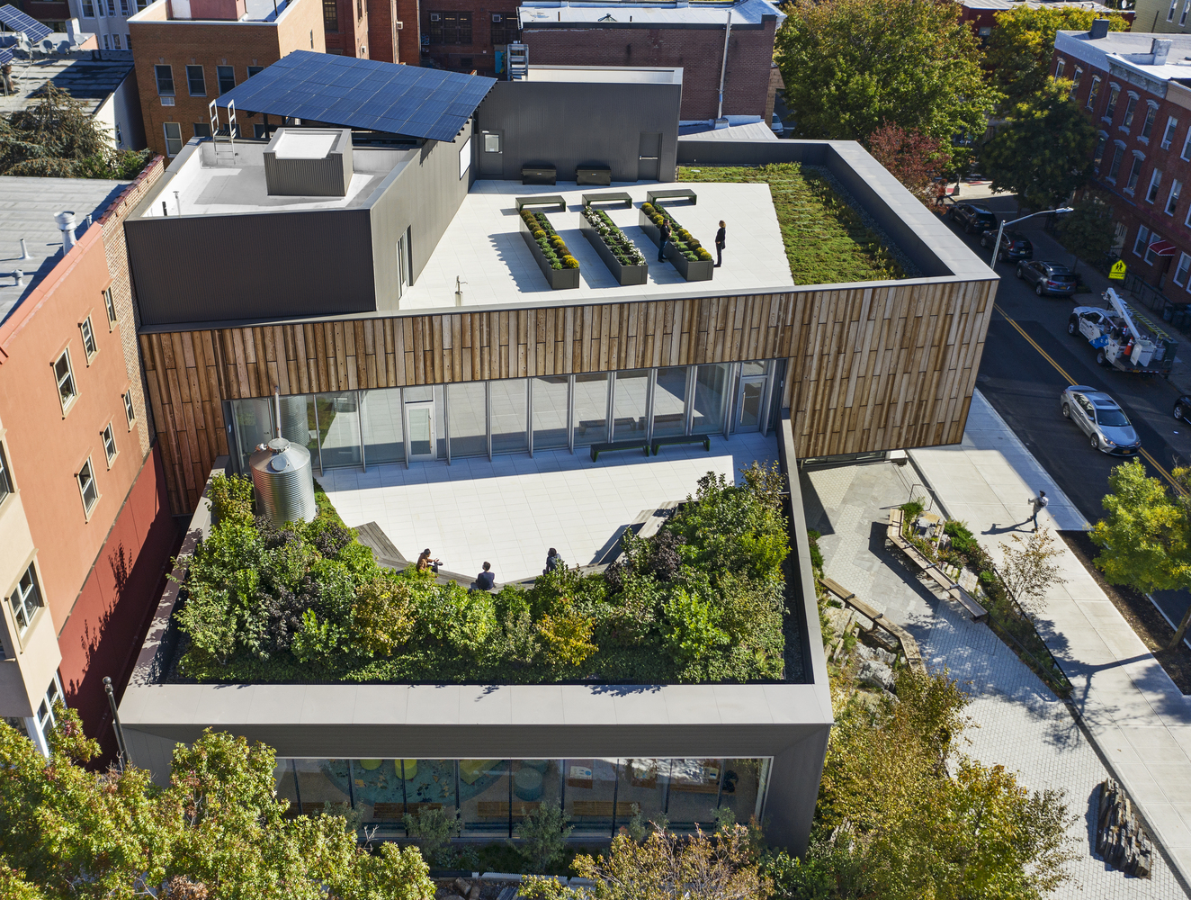 美国绿点图书馆和环境教育中心丨Marble Fairbanks Architects-12