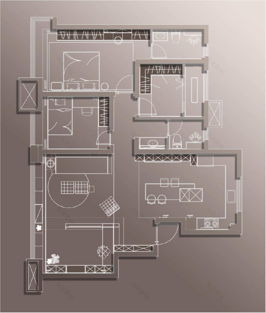 别漾新案|翡翠嘉和轻奢设计美学盛宴-11